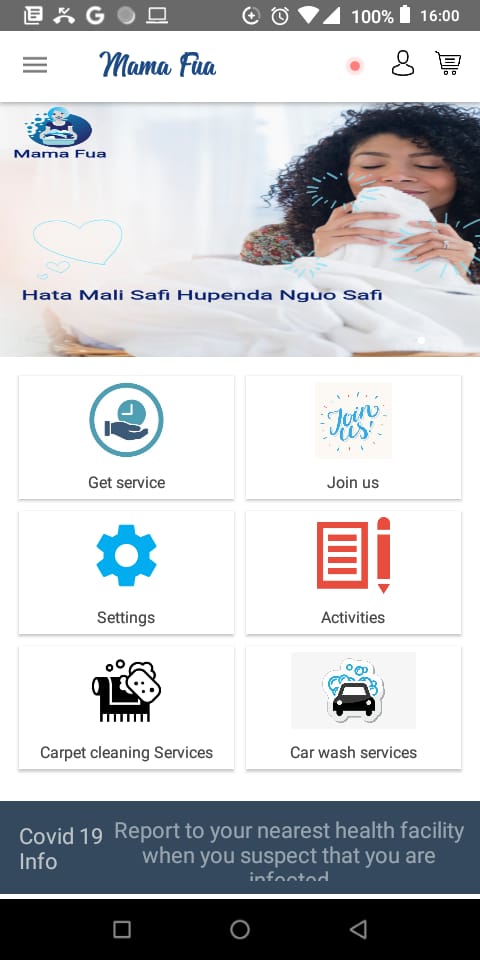 service provider hailing app