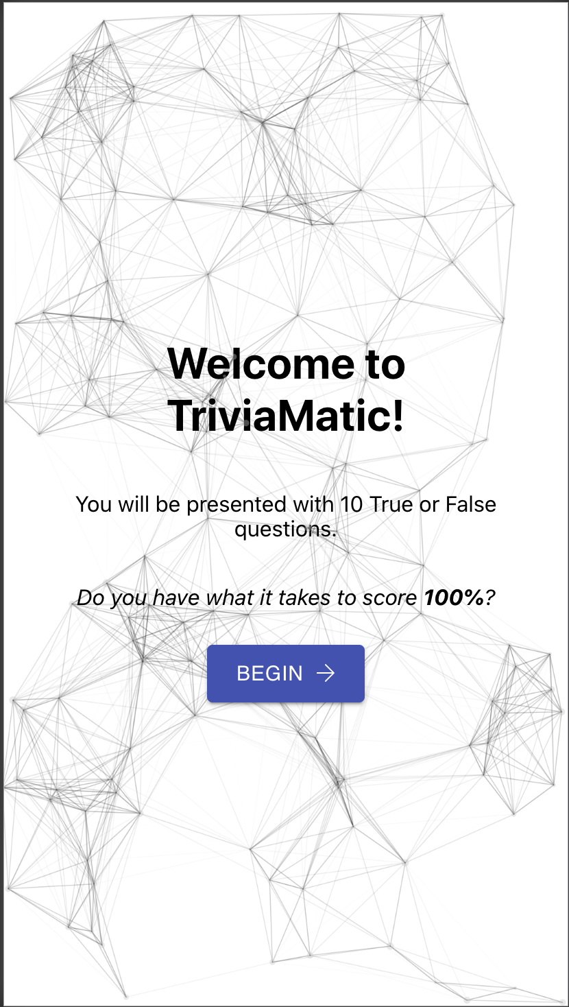 Triviamatic Trivia Web App