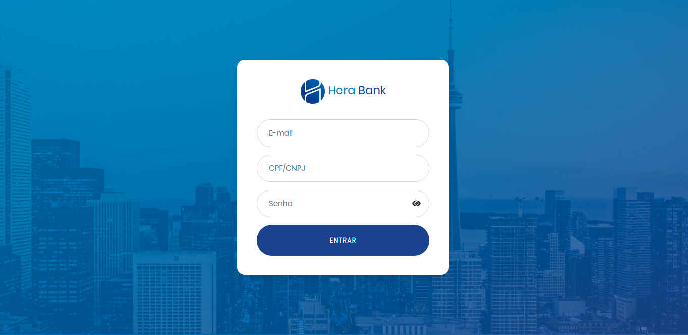 POS Hera Bank Web Site