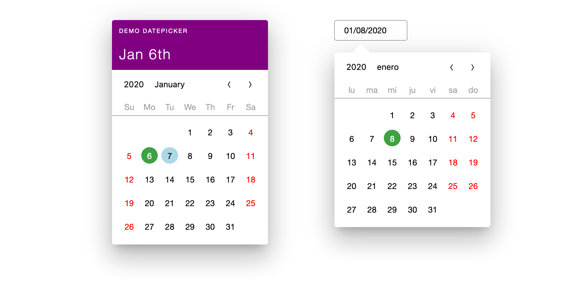 React Calendar Toolkit
