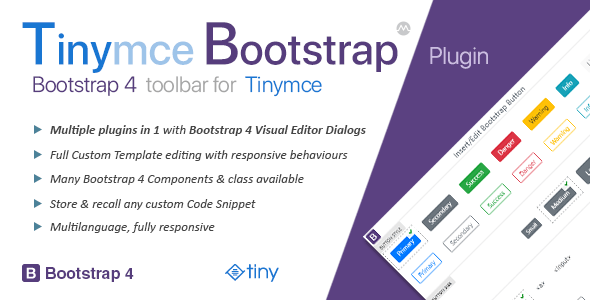 Tinymce Bootstrap plugin