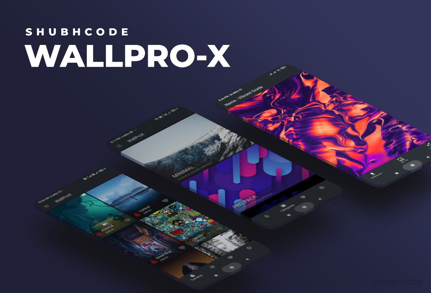 WallProX - Wallpaper App With Firebase Admin 