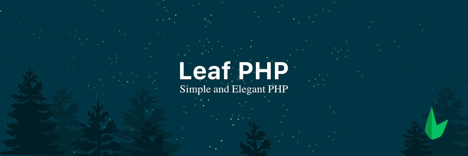 Leaf PHP Framework