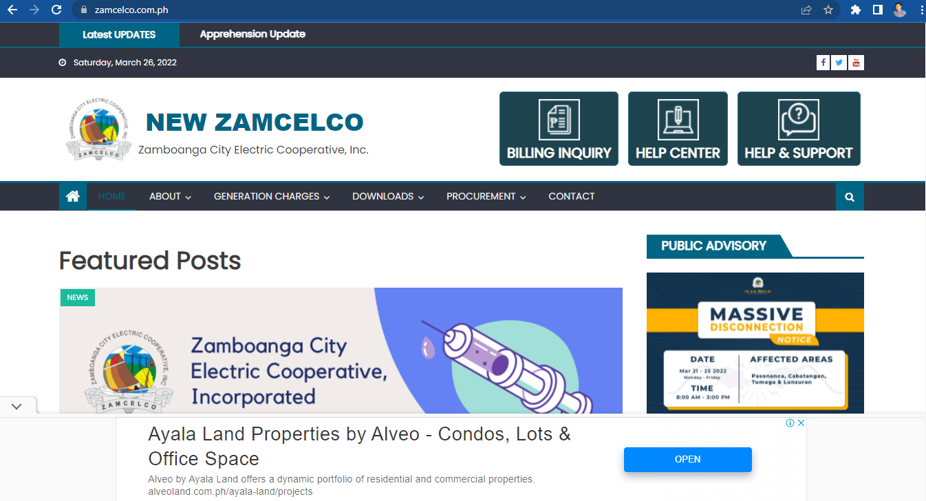 Zamcelco Main Website