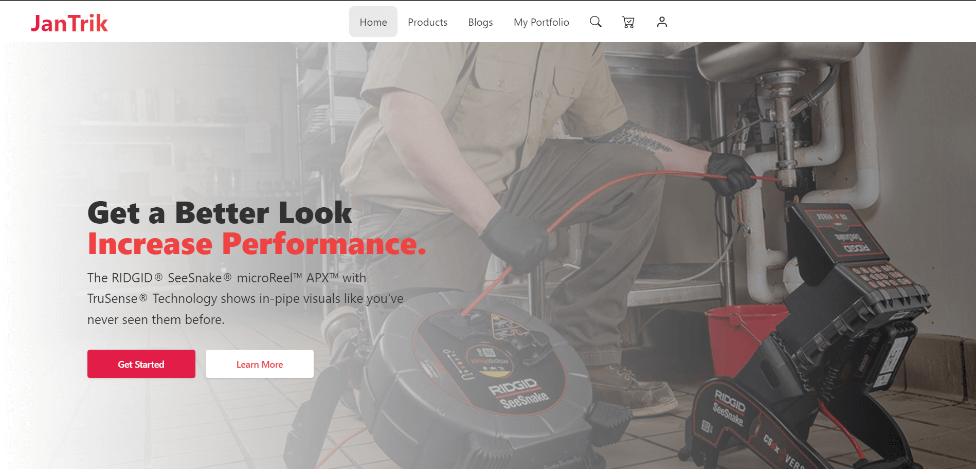 Jantrik - Tools Manufacturer Website (Full-Stack)