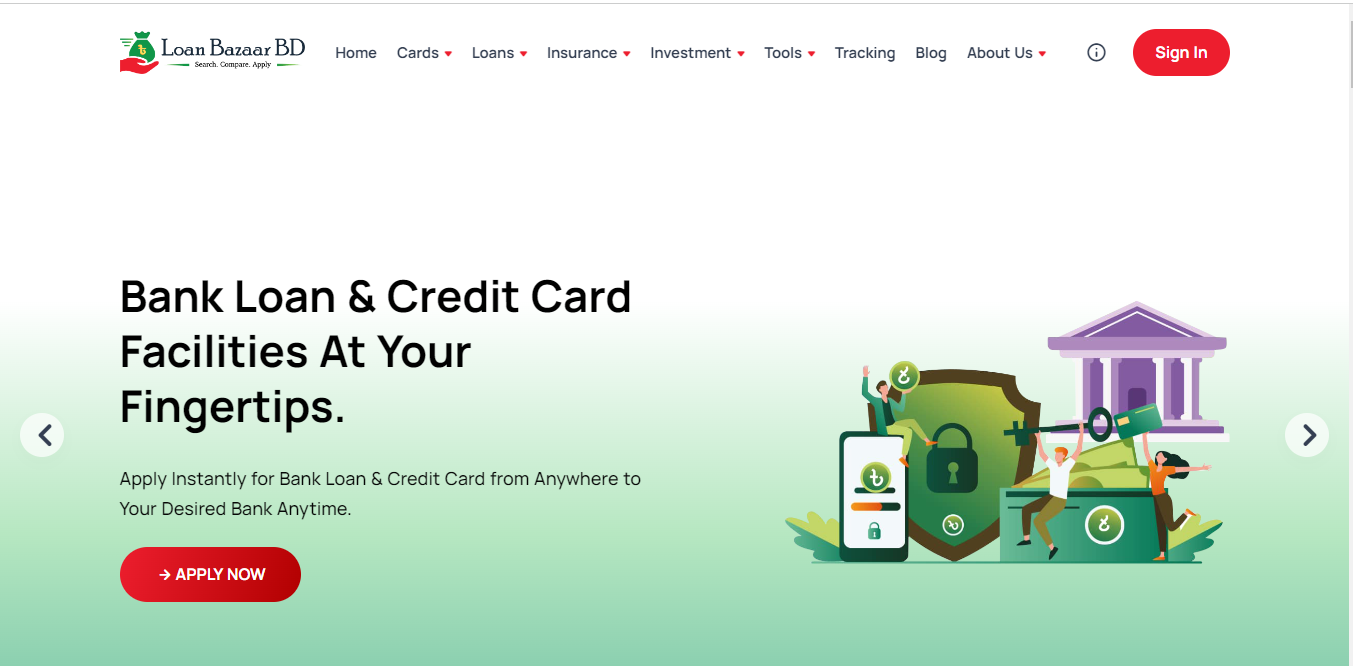 Loan and Credit card related application