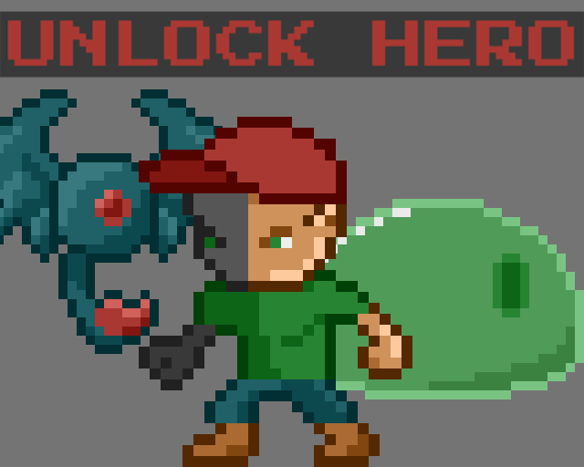Ludum Dare 45 - Unlock Hero