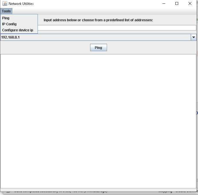 Network utility application to assist in common networking troubleshooting and configuration